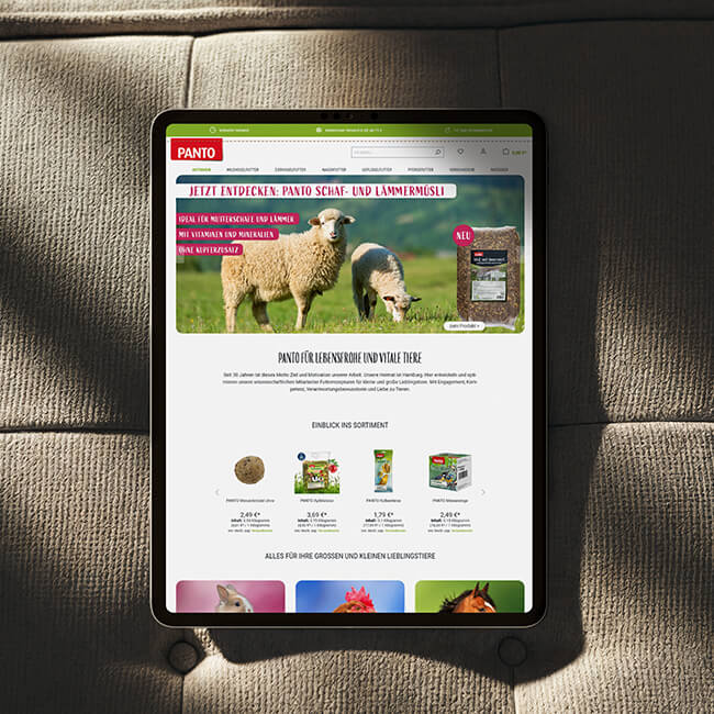 PANTO Heimtier - Tablet PANTO Heimtier - Tablet